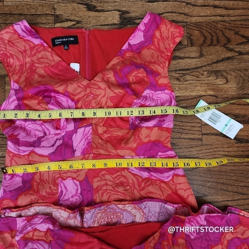 Jones New York floral printed dress - Picture 7 of 9